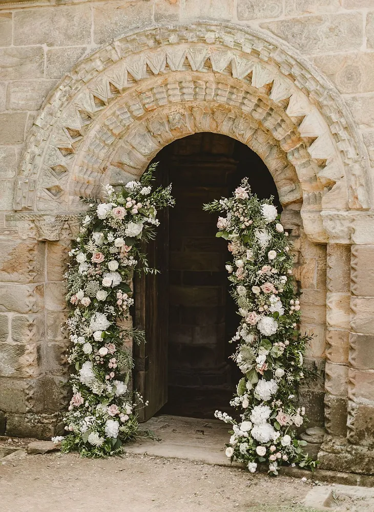 Luxury wedding flowers North East England